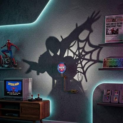 Swing Into Action | Bring Spider-Man's Cinematic Shadow to Your Room