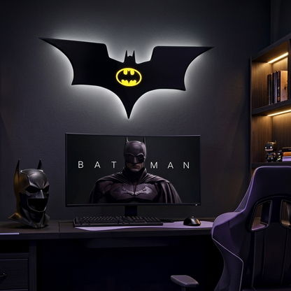 Light Up the Dark Knight's City | Bring the Batman Gotham Shadow to Your Room