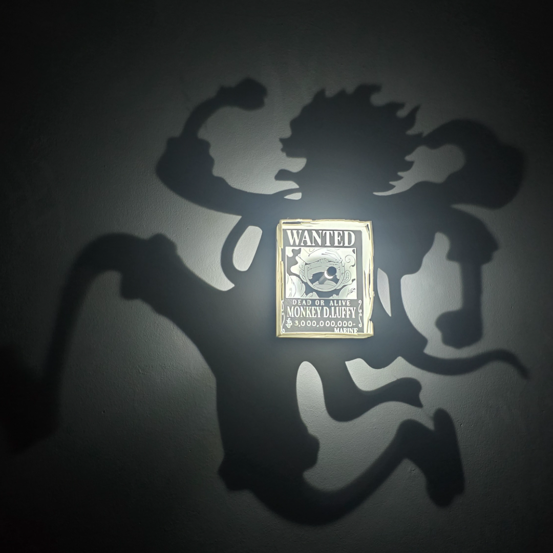 Awaken the Sun God | Bring Luffy's Gear 5 Cinematic Shadow to Your Room