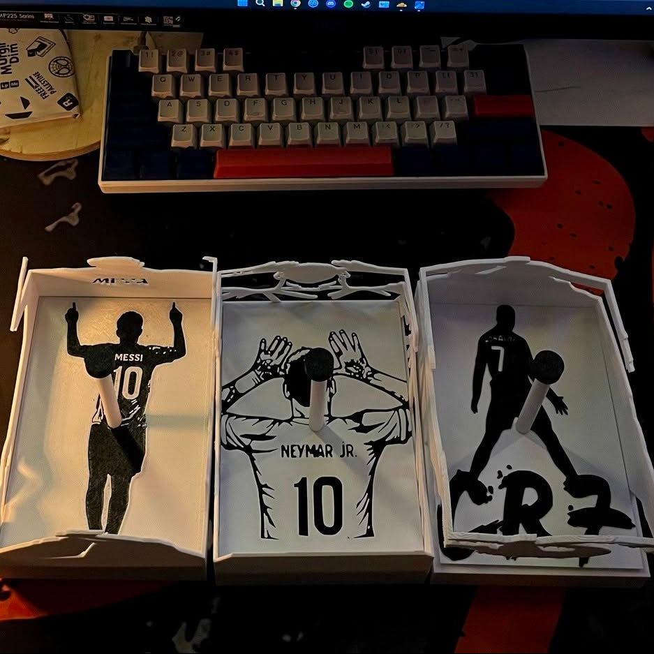 Neymar Jr Joga Bonito Magic 3D Shadow Lamp