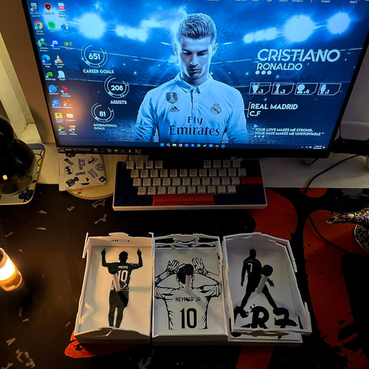 Neymar Jr Joga Bonito Magic 3D Shadow Lamp
