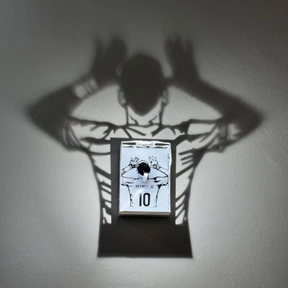Neymar Jr Joga Bonito Magic 3D Shadow Lamp