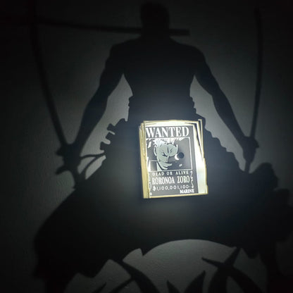 Roronoa Zoro | Inspired 3D Shadow Lamp