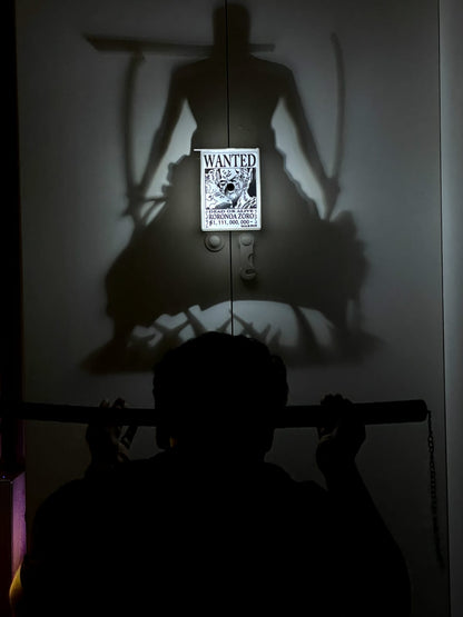 Roronoa Zoro | Inspired 3D Shadow Lamp
