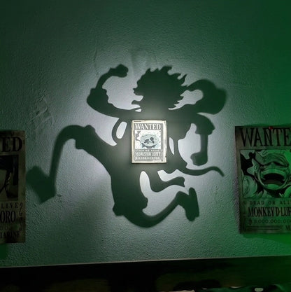 Awaken the Sun God | Bring Luffy's Gear 5 Cinematic Shadow to Your Room