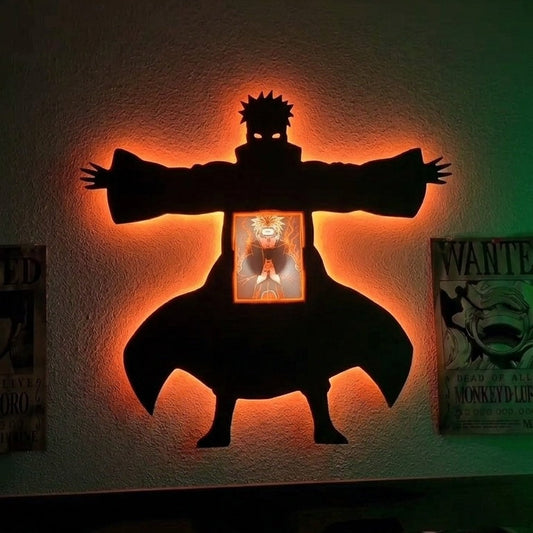 Pain Shinra Tensei | Akatsuki Almighty Push 3D Shadow Lamp