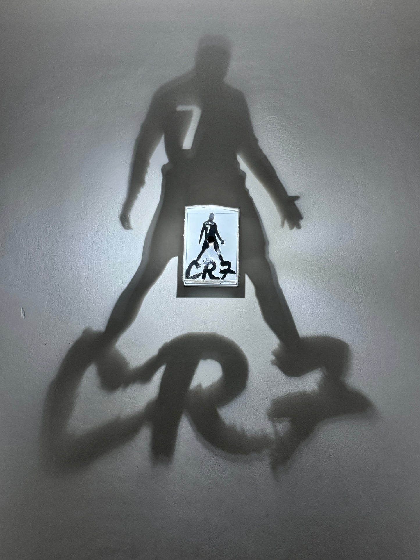 Cristiano Ronaldo "CR7" | The Eternal Legend 3D Shadow Lamp