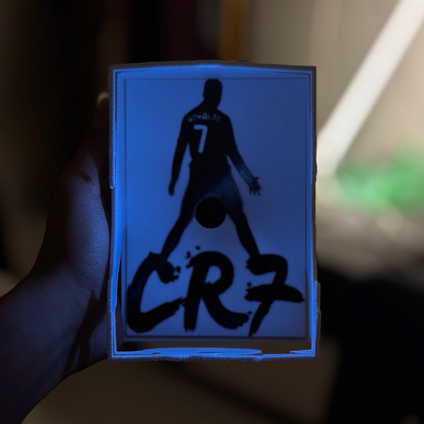 Cristiano Ronaldo "CR7" | The Eternal Legend 3D Shadow Lamp